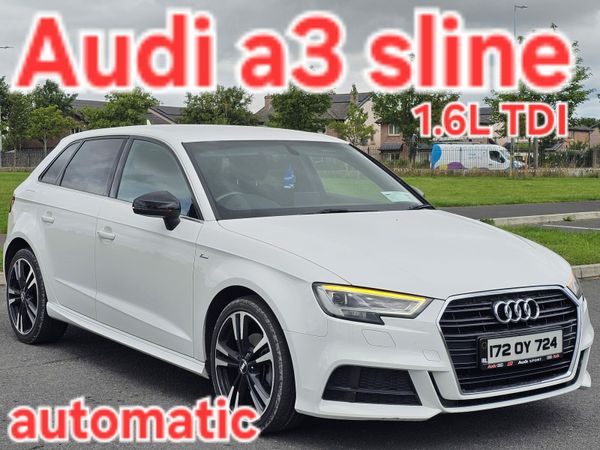 Audi A3 Hatchback, Diesel, 2017, White