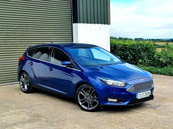 Ford Focus Hatchback, Diesel, 2017, Blue