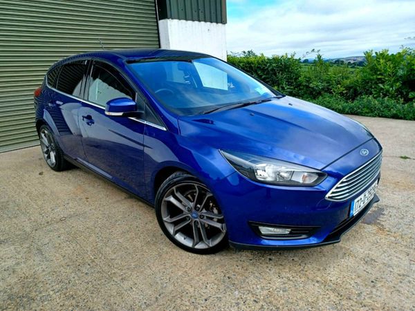 Ford Focus Hatchback, Diesel, 2017, Blue