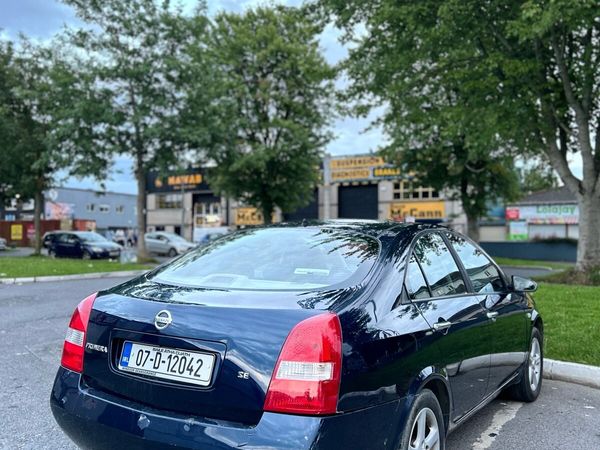 Nissan Primera Saloon, Petrol, 2007, Blue