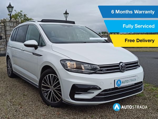 Volkswagen Touran MPV, Diesel, 2017, White