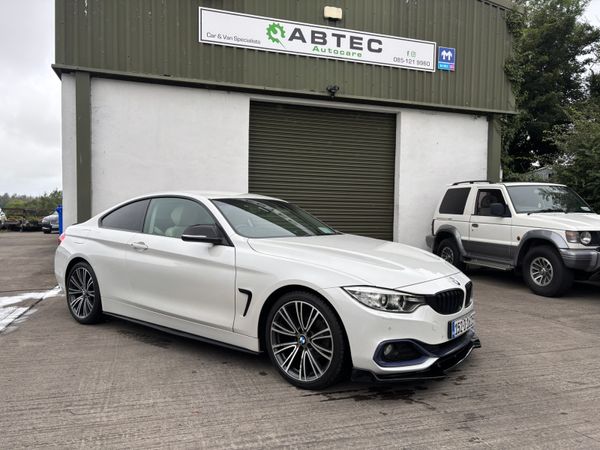 BMW 4-Series Coupe, Diesel, 2015, White