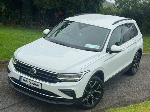 Volkswagen Tiguan SUV, Diesel, 2021, White