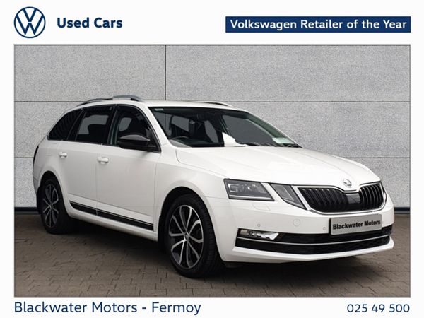 Skoda Octavia Estate, Diesel, 2018, White
