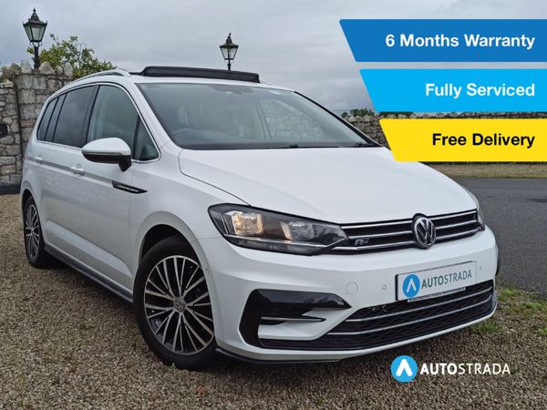 Volkswagen Touran MPV, Diesel, 2017, White