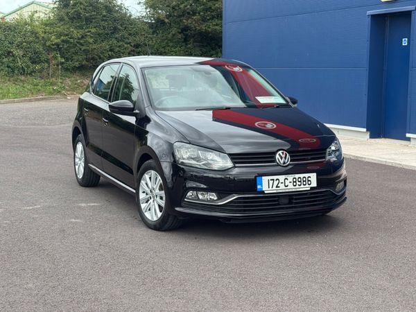 Volkswagen Polo Hatchback, Petrol, 2017, Black