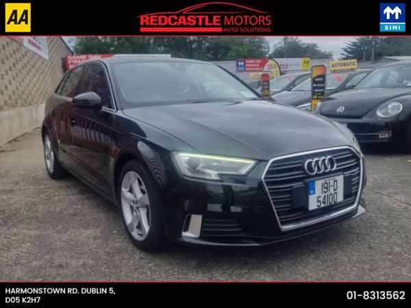 Audi A3 Hatchback, Petrol, 2019, Black