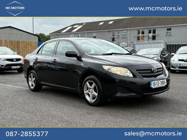 Toyota Corolla Saloon, Petrol, 2008, Black