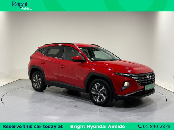 Hyundai Tucson MPV, Petrol Hybrid, 2021, Red