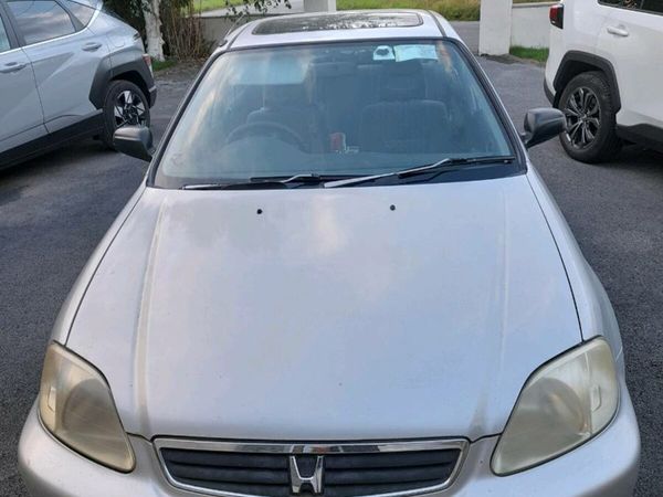 Honda Civic Saloon, Petrol, 1999, Silver