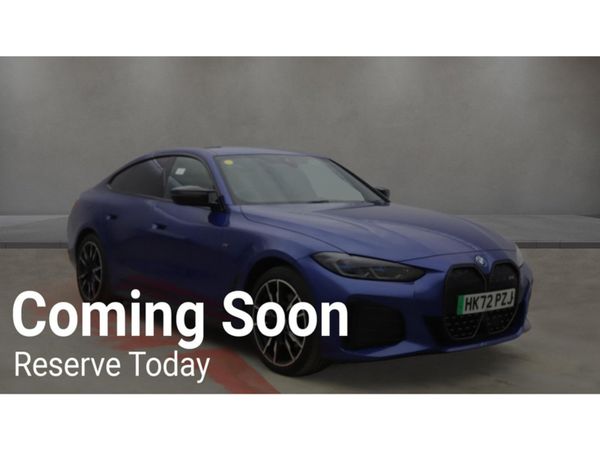 BMW i4 Coupe, Electric, 2022, Blue