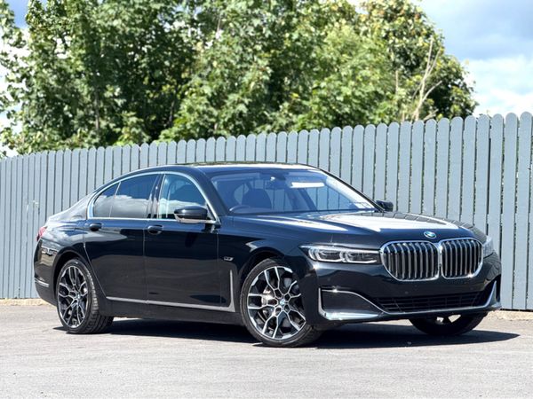 BMW 7-Series Saloon, Petrol Plug-in Hybrid, 2022, Black