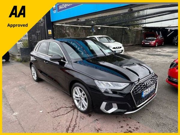 Audi A3 Hatchback, Petrol, 2022, Black