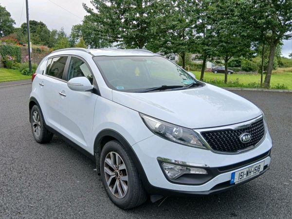 Kia Sportage SUV, Diesel, 2015, White