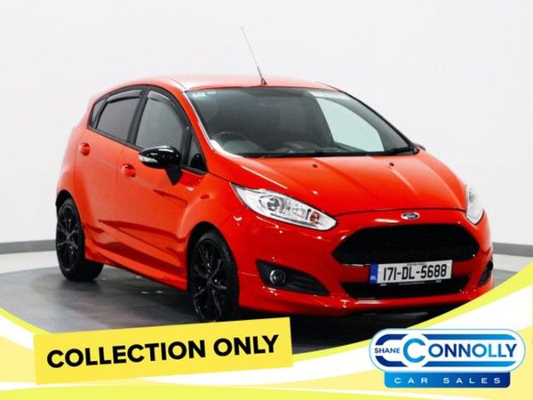 Ford Fiesta Hatchback, Petrol, 2017, Red