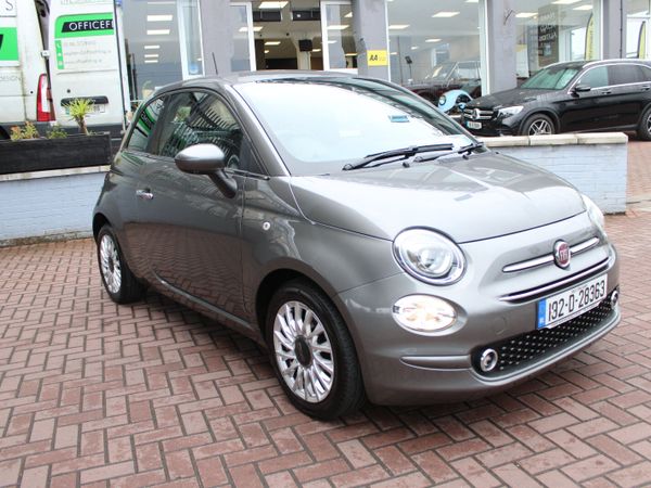 Fiat 500 Hatchback, Petrol, 2019, Grey