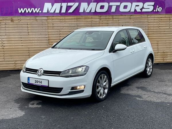 Volkswagen Golf Hatchback, Petrol, 2014, White