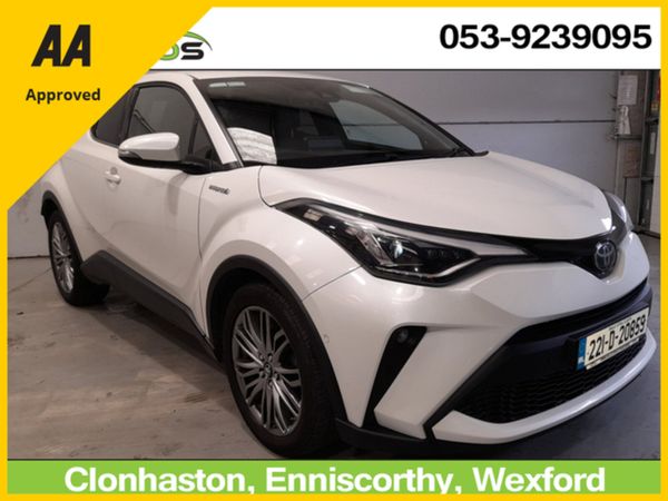 Toyota C-HR Hatchback, Petrol Hybrid, 2022, White