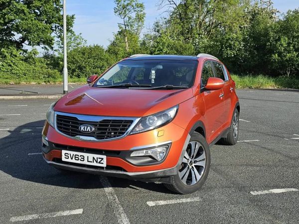 Kia Sportage SUV, Diesel, 2013, Orange