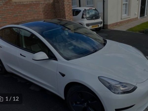 Tesla Model 3 Saloon, Electric, 2020, White
