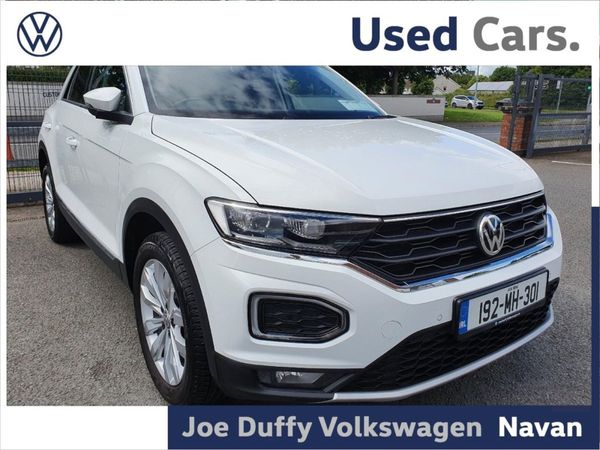 Volkswagen T-Roc SUV, Petrol, 2019, White