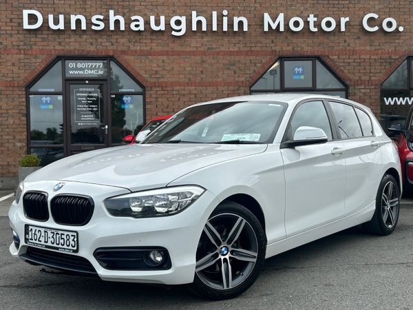 BMW 1-Series Hatchback, Petrol, 2016, White