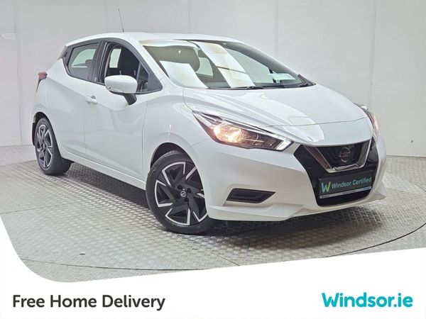 Nissan Micra Hatchback, Petrol, 2021, White