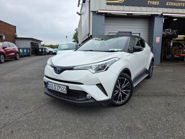 Toyota C-HR Hatchback, Petrol Hybrid, 2018, White