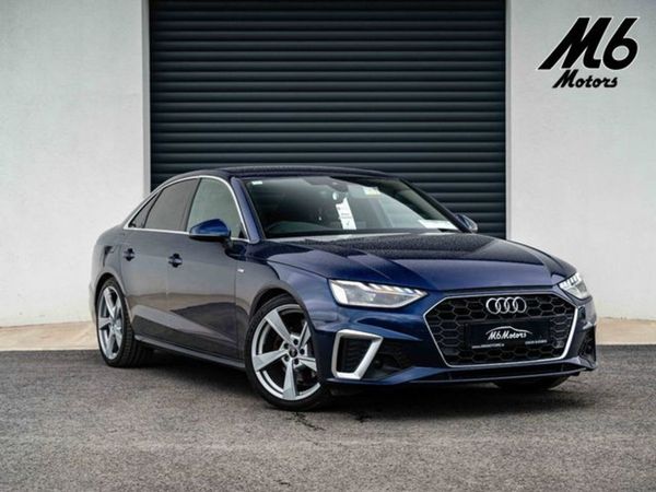 Audi A4 Saloon, Diesel, 2022, Blue