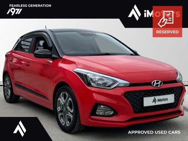 Hyundai i20 Hatchback, Petrol, 2019, Red