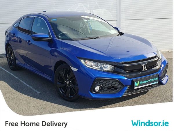 Honda Civic Hatchback, Petrol, 2021, Blue