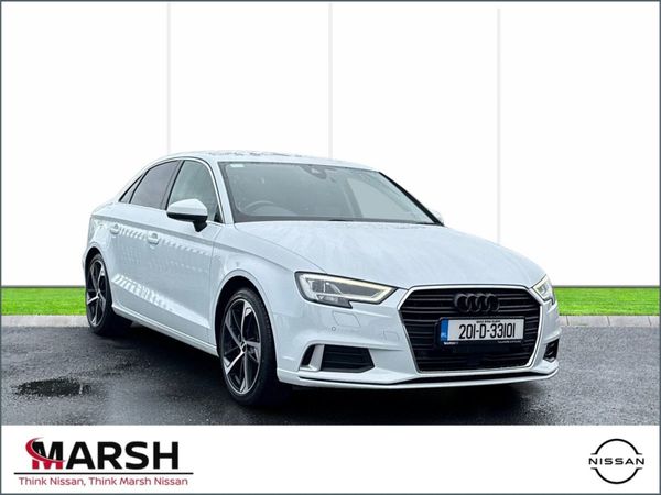 Audi A3 Saloon, Petrol, 2020, White