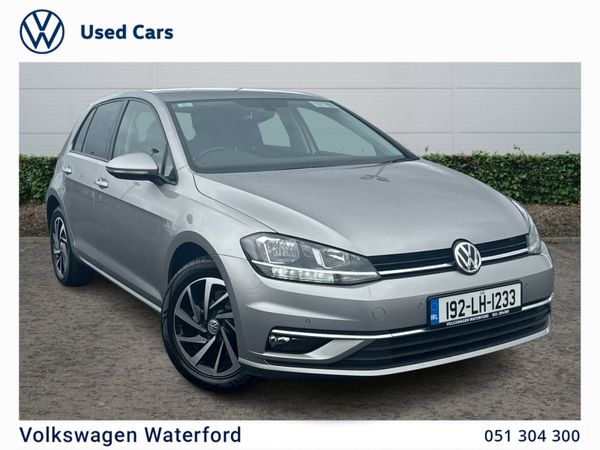 Volkswagen Golf Hatchback, Diesel, 2019, Silver