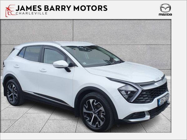 Kia Sportage SUV, Petrol Hybrid, 2022, White