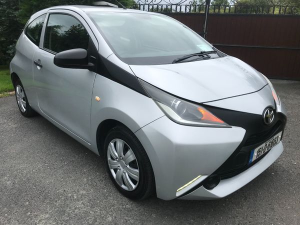 Toyota Aygo Hatchback, Petrol, 2015, Silver