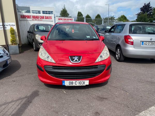 Peugeot 207 Hatchback, Petrol, 2008, Red