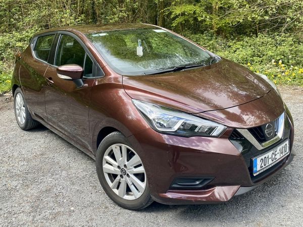 Nissan Micra Hatchback, Petrol, 2020, Red