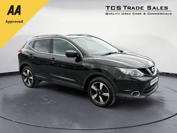 Nissan Qashqai Hatchback, Diesel, 2016, Black