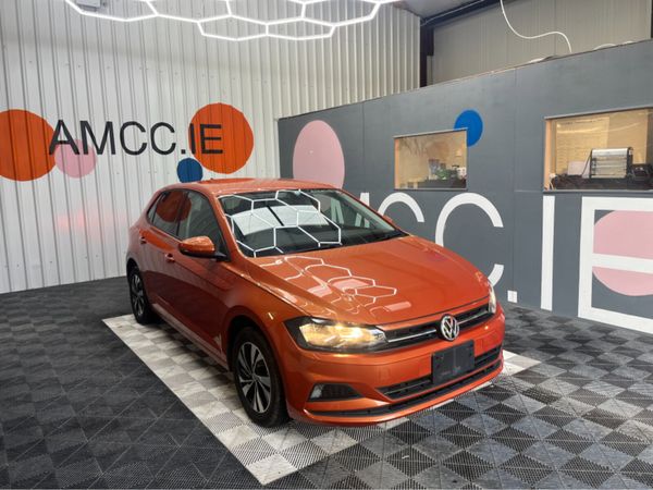 Volkswagen Polo Hatchback, Petrol, 2019, Orange