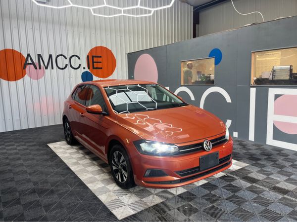 Volkswagen Polo Hatchback, Petrol, 2018, Orange