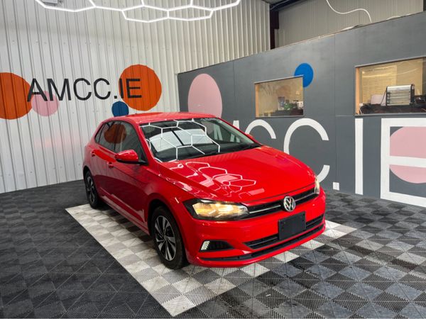 Volkswagen Polo Hatchback, Petrol, 2018, Red