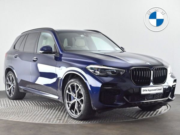 BMW X5 SUV, Petrol Plug-in Hybrid, 2021, Blue