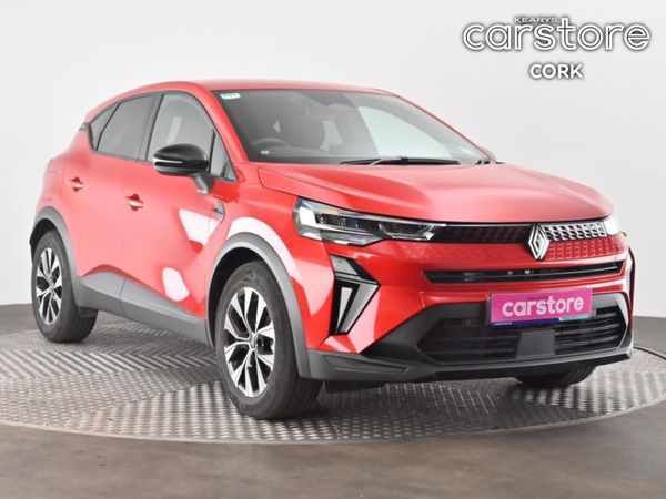 Renault Captur Hatchback, Petrol Hybrid, 2024, Red