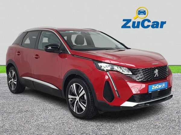 Peugeot 3008 MPV, Petrol Plug-in Hybrid, 2022, Red