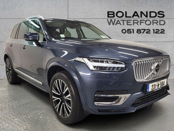 Volvo XC90 SUV, Petrol Plug-in Hybrid, 2023, Blue