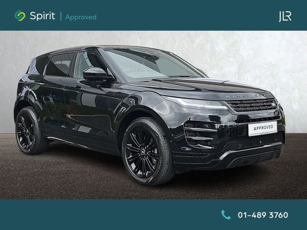 Land Rover Range Rover Evoque SUV, Petrol Hybrid, 2025, Black