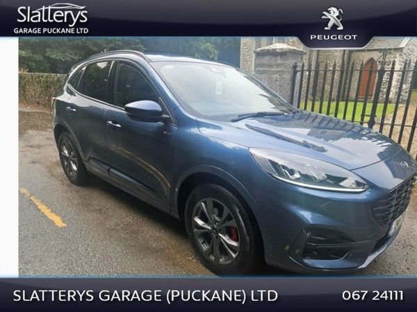 Ford Kuga SUV, Petrol Plug-in Hybrid, 2024, Blue