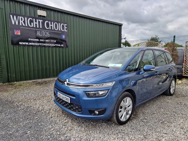 Citroen Grand C4 Picasso Hatchback, Diesel, 2015, Blue