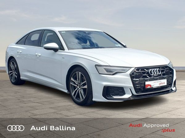 Audi A6 Saloon, Diesel, 2023, White