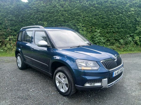 Skoda Yeti SUV, Petrol, 2014, Blue